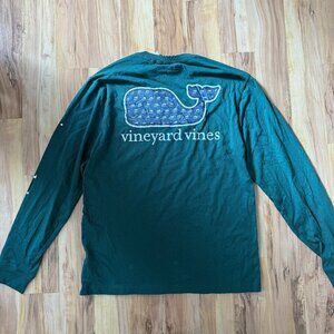 Men's Vineyard Vines Long Sleeve Holiday Shirt NWT, Size S